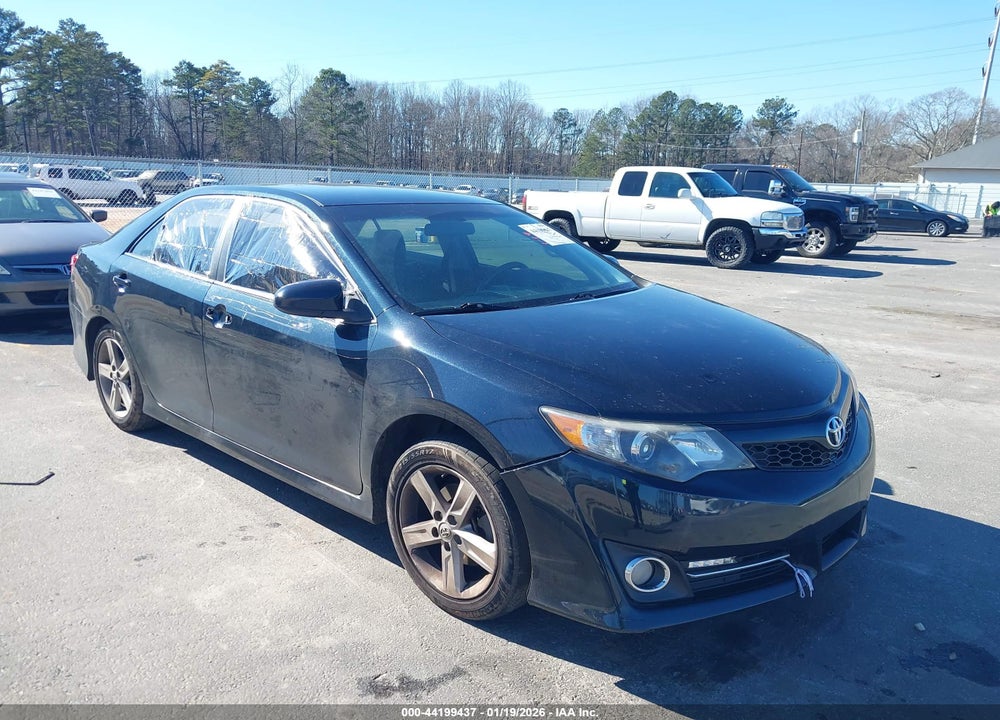 2012 TOYOTA CAMRY SE VIN: 4T1BF1FK6CU134932