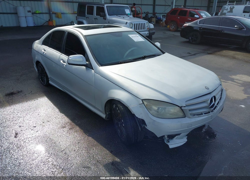 2009 MERCEDES-BENZ C 300 LUXURY/SPORT VIN: WDDGF54X49R049900