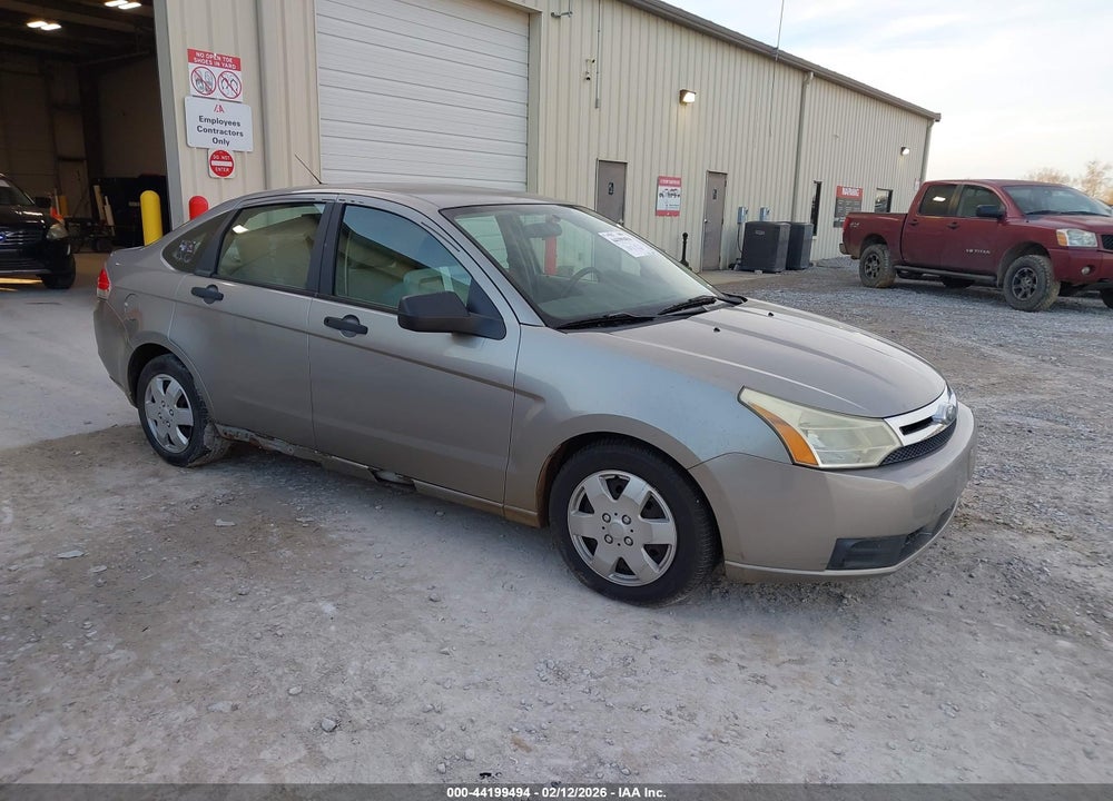 2008 FORD FOCUS S VIN: 1FAHP34N08W156706
