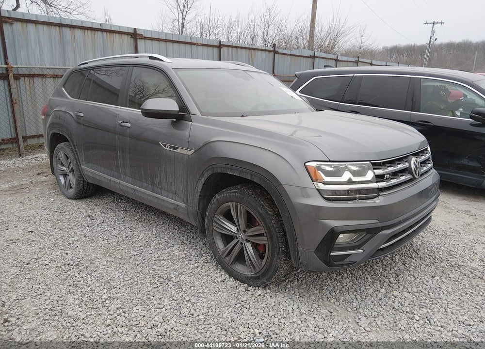 2019 VOLKSWAGEN ATLAS 3.6L V6 SE W/TECHNOLOGY R-LINE VIN: 1V2XR2CA0KC507758