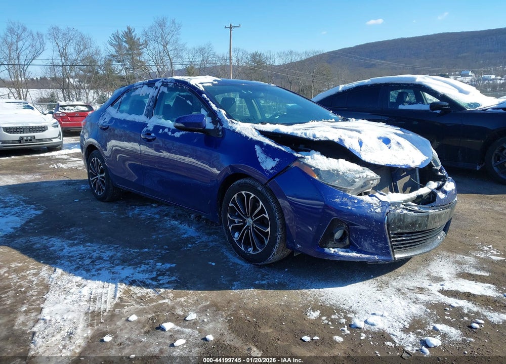 2016 TOYOTA COROLLA S PLUS VIN: 2T1BURHE2GC527989