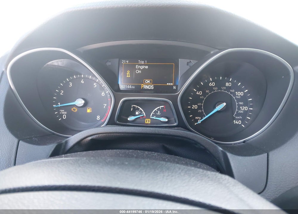 2017 FORD FOCUS SEL VIN: 1FADP3H27HL317858