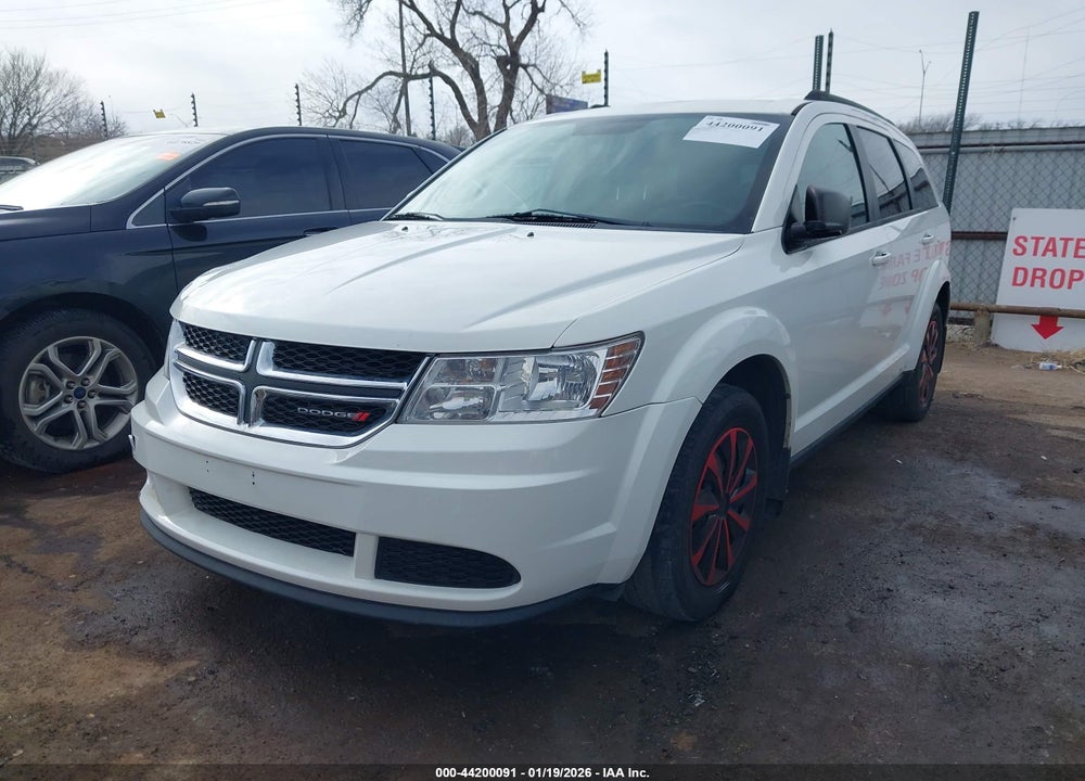 2016 DODGE JOURNEY SE VIN: 3C4PDCAB5GT104274