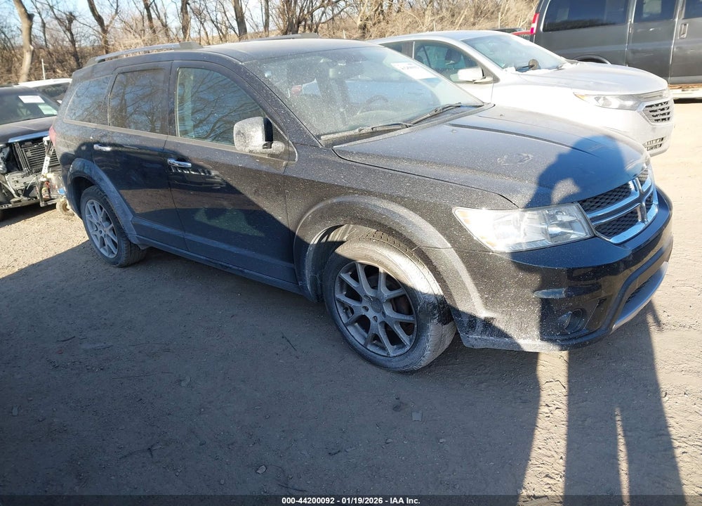 2011 DODGE JOURNEY CREW VIN: 3D4PH3FG2BT544876