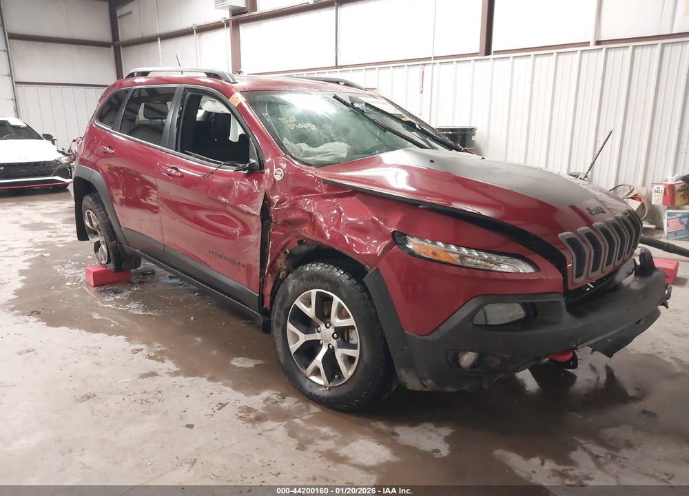2015 JEEP CHEROKEE TRAILHAWK VIN: 1C4PJMBS3FW528302
