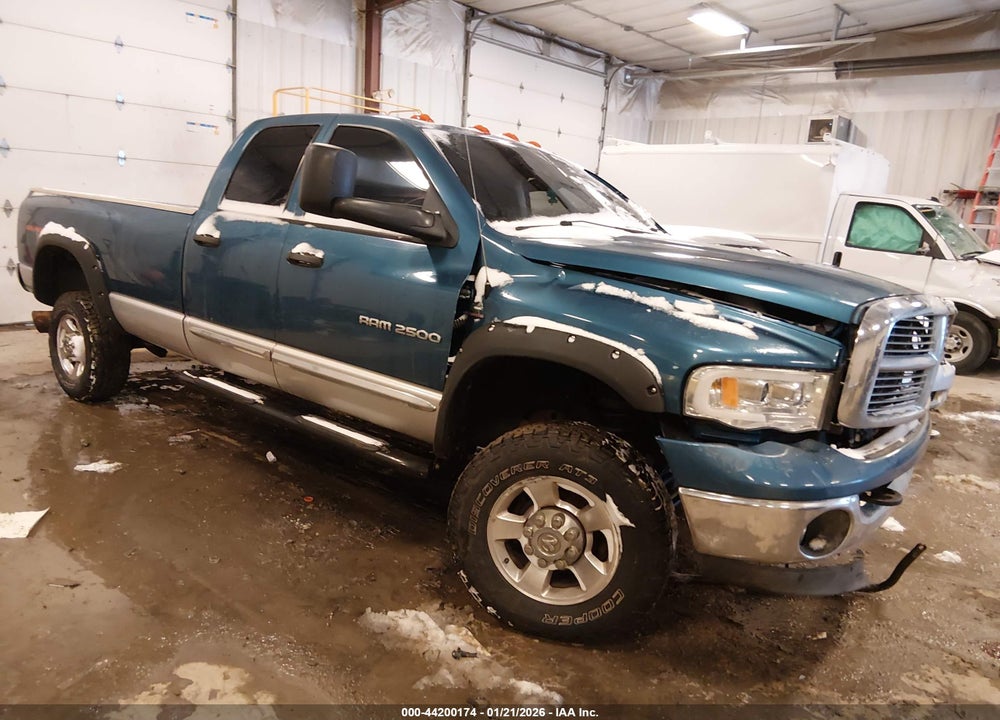 2004 DODGE RAM 2500 SLT/LARAMIE VIN: 3D7KU28C44G139109