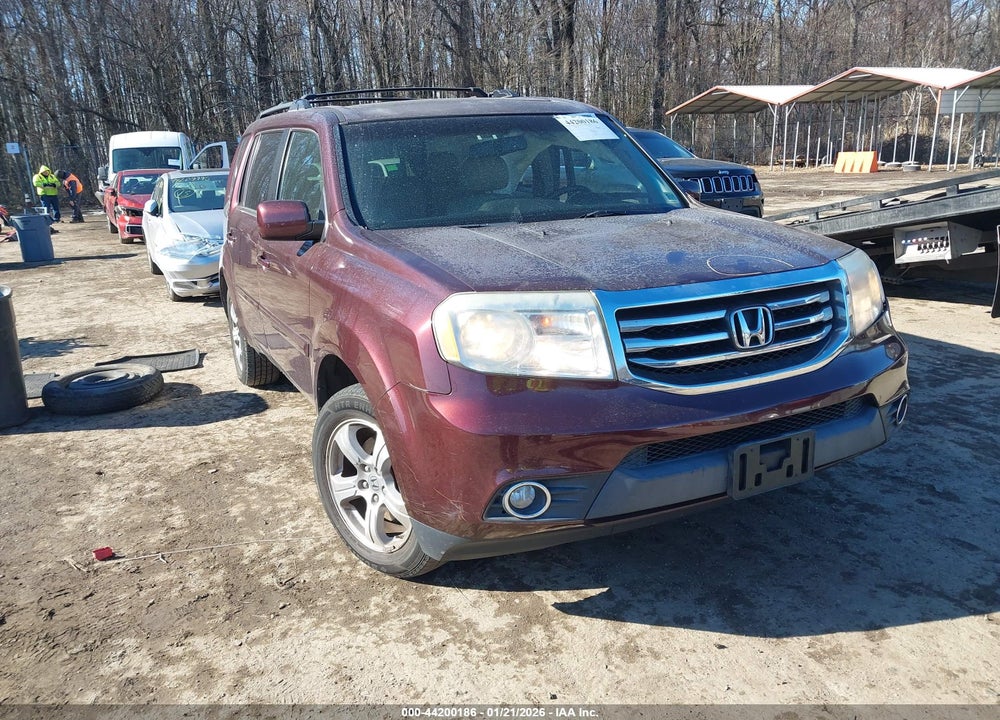 2012 HONDA PILOT EX-L VIN: 5FNYF4H77CB016700