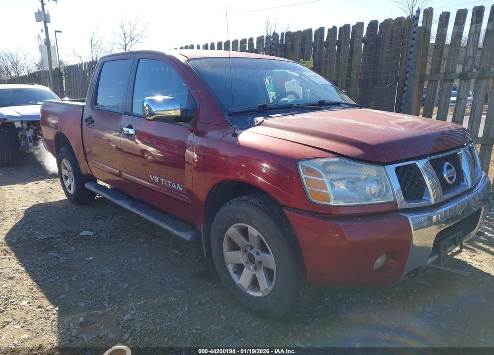2005 NISSAN TITAN LE VIN: 1N6BA07B85N529507
