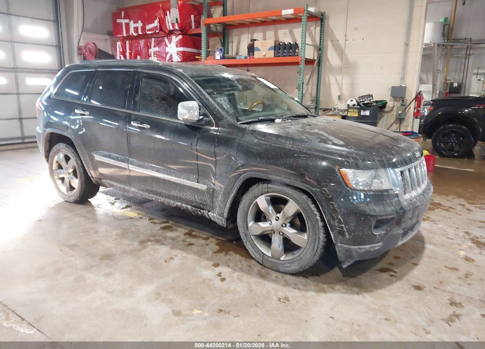 2012 JEEP GRAND CHEROKEE OVERLAND VIN: 1C4RJFCG8CC310092