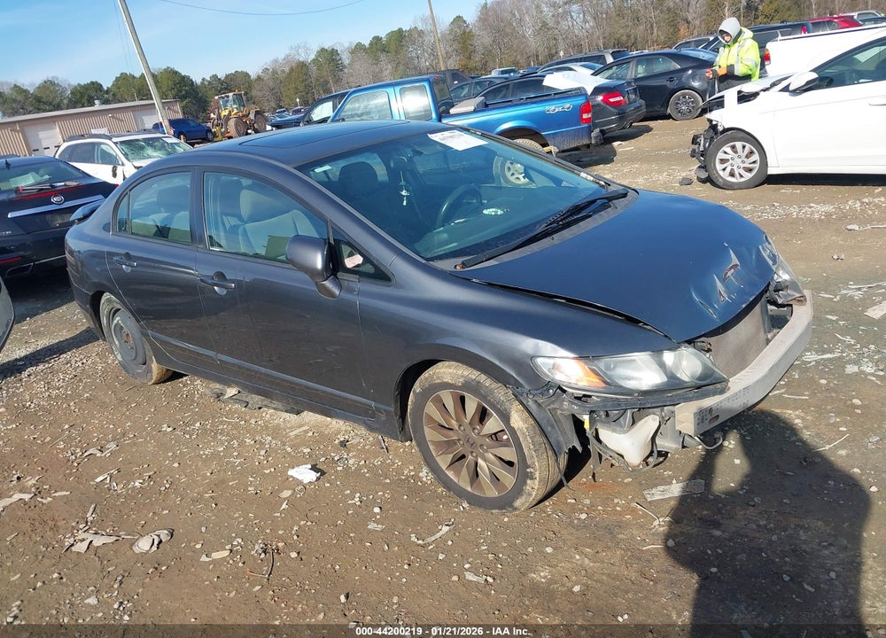 2009 HONDA CIVIC EX VIN: 2HGFA16889H307114