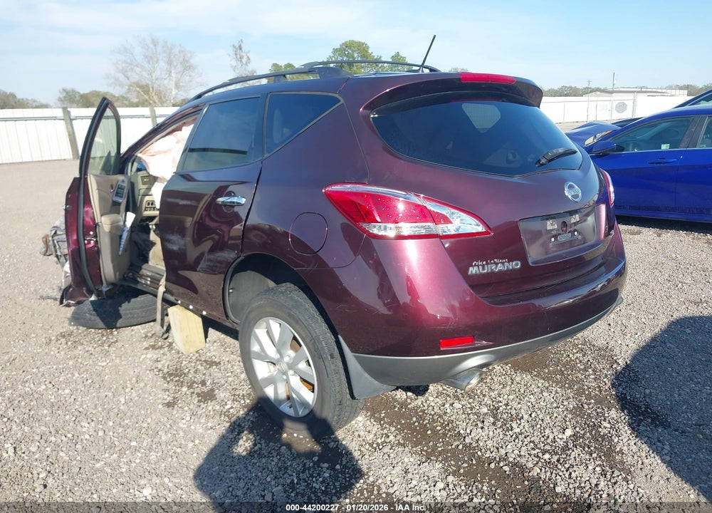 2014 NISSAN MURANO VIN: JN8AZ1MU8EW413791