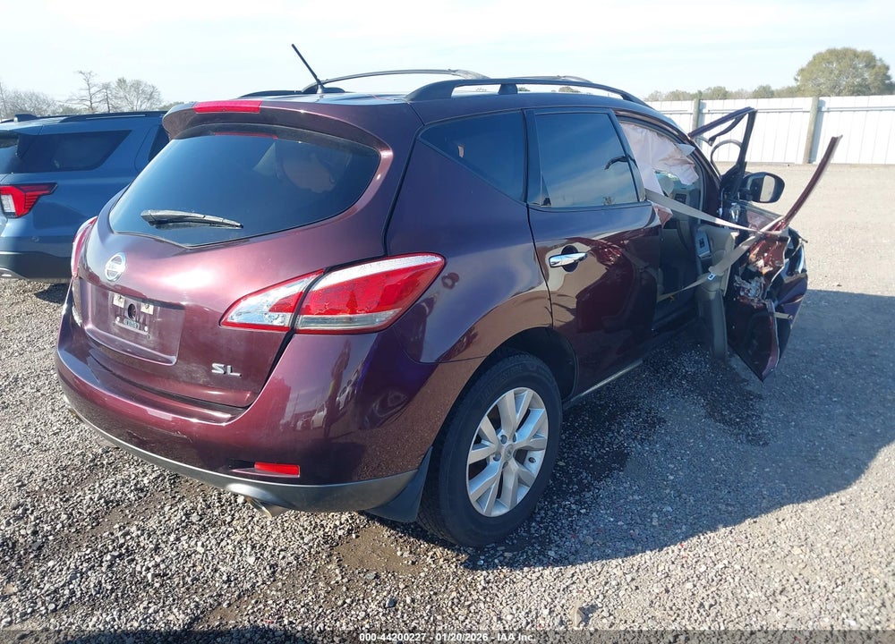 2014 NISSAN MURANO VIN: JN8AZ1MU8EW413791