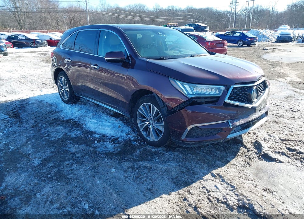 2017 ACURA MDX TECHNOLOGY PACKAGE VIN: 5FRYD4H53HB011665