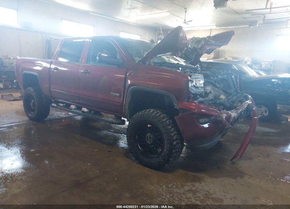 2018 GMC SIERRA 1500 SLT VIN: 3GTU2NEC7JG332381