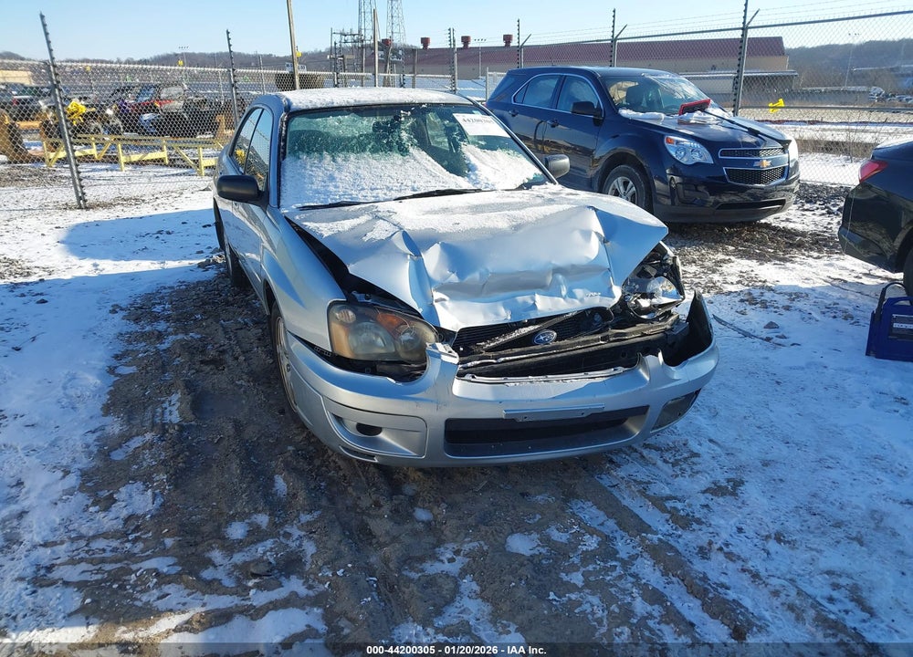 2005 SUBARU IMPREZA 2.5RS VIN: JF1GD67505H505963