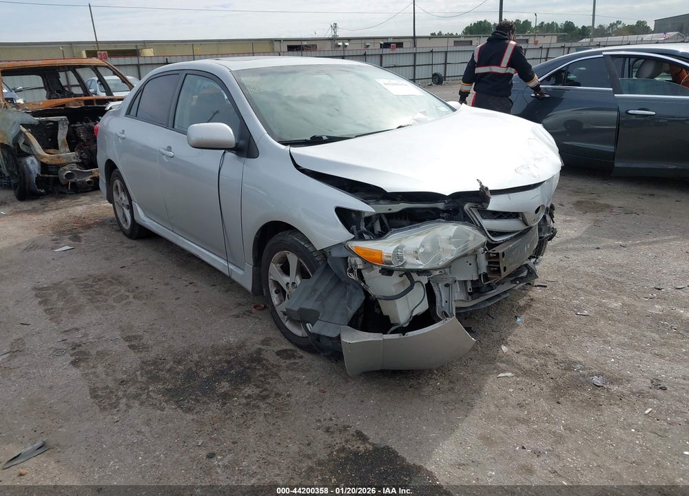 2012 TOYOTA COROLLA S VIN: 2T1BU4EE2CC805534