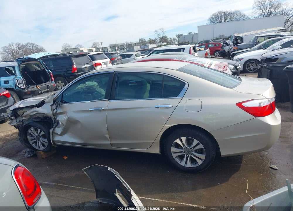 2013 HONDA ACCORD LX VIN: 1HGCR2F39DA192147