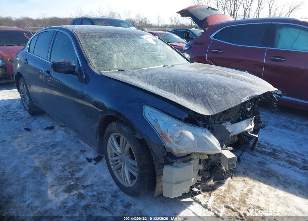 2012 INFINITI G37X VIN: JN1CV6AR9CM677983