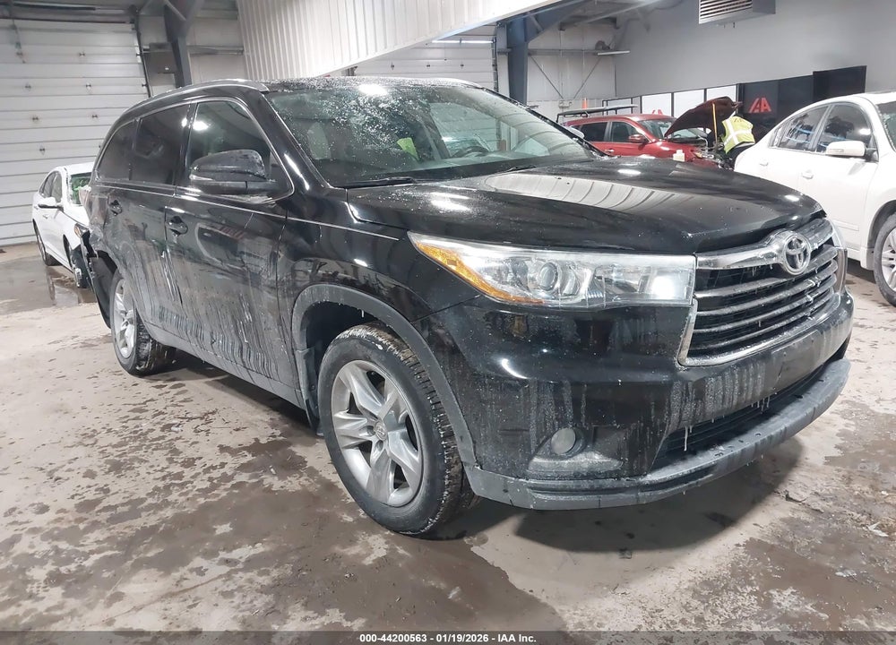 2014 TOYOTA HIGHLANDER LIMITED V6 VIN: 5TDDKRFHXES014425