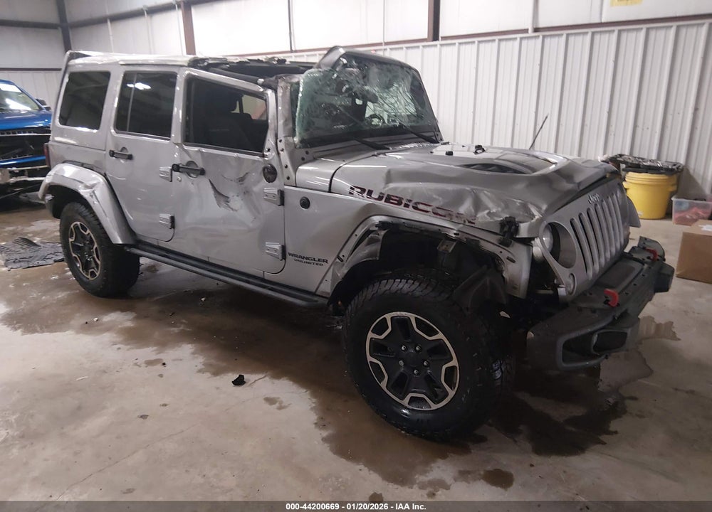 2016 JEEP WRANGLER UNLIMITED RUBICON HARD ROCK VIN: 1C4BJWFG2GL290814