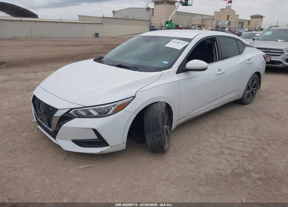 2020 NISSAN SENTRA SV XTRONIC CVT VIN: 3N1AB8CV4LY270057