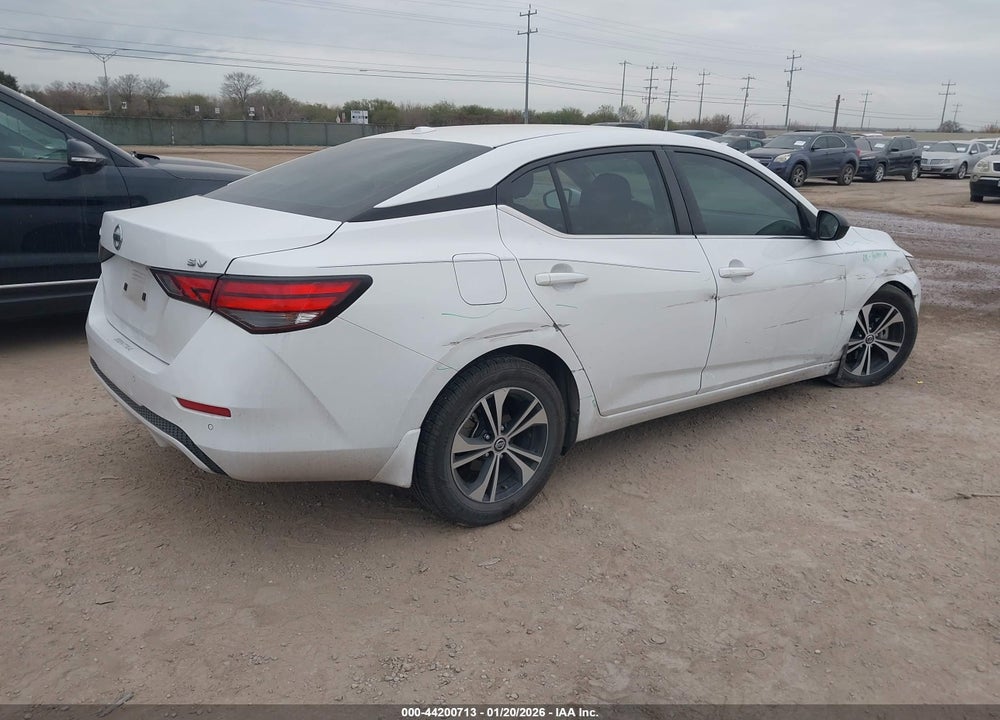 2020 NISSAN SENTRA SV XTRONIC CVT VIN: 3N1AB8CV4LY270057