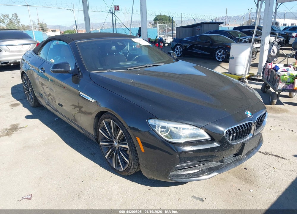 2016 BMW 640I VIN: WBA6F1C53GGT83212