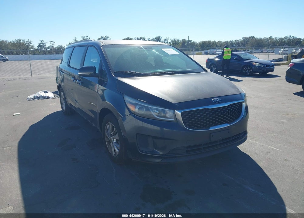 2015 KIA SEDONA LX VIN: KNDMB5C11F6023886