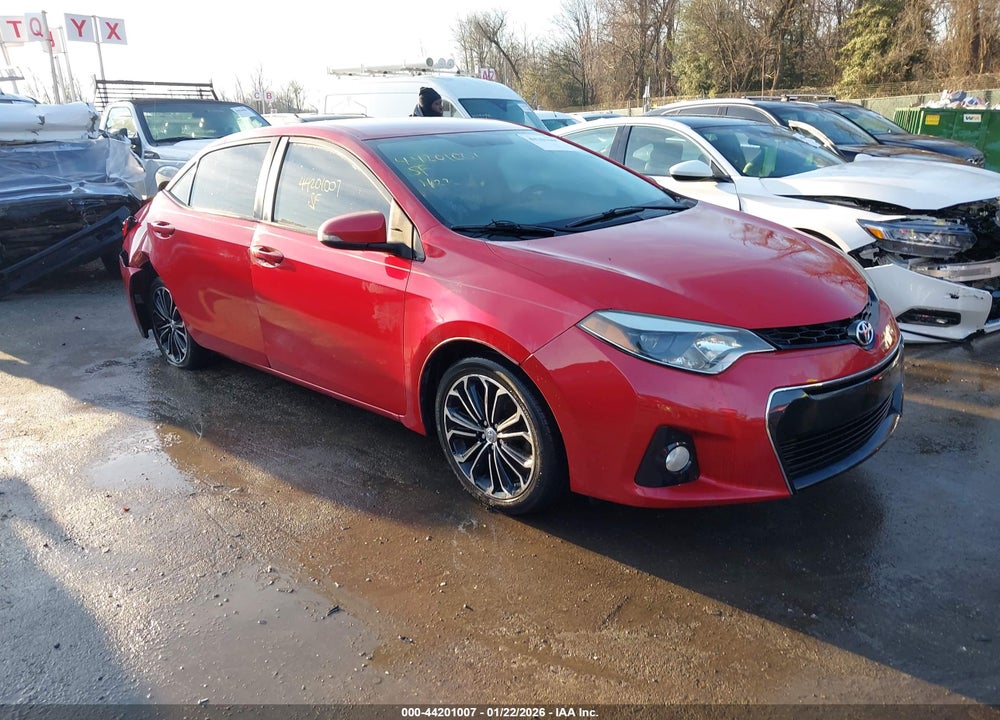 2014 TOYOTA COROLLA S PLUS VIN: 2T1BURHE2EC221176