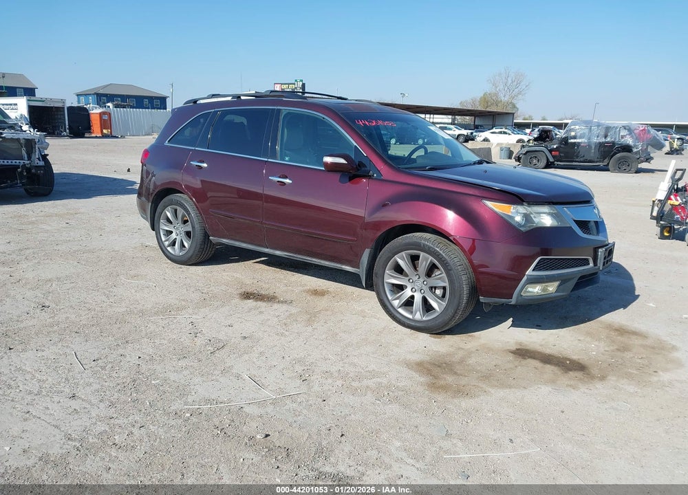 2011 ACURA MDX ADVANCE PACKAGE VIN: 2HNYD2H59BH520645
