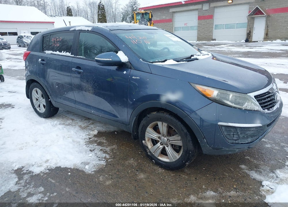 2013 KIA SPORTAGE LX VIN: KNDPBCA23D7387506