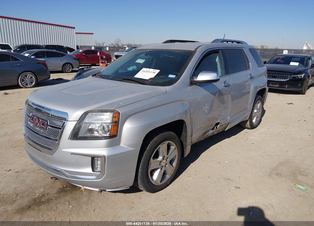 2016 GMC TERRAIN DENALI VIN: 2GKALREK5G6316025