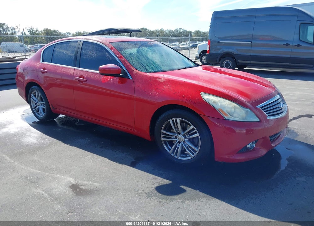 2013 INFINITI G37X VIN: JN1CV6AR9DM352543