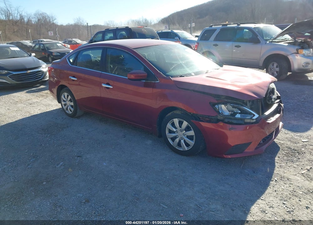 2016 NISSAN SENTRA SV VIN: 3N1AB7AP6GY315603