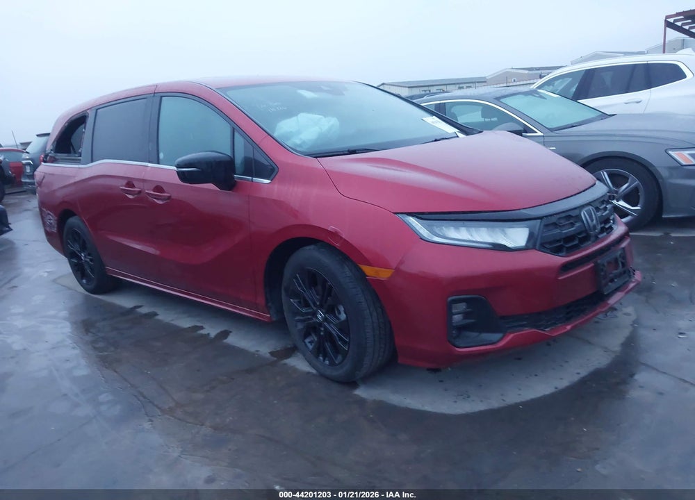2025 HONDA ODYSSEY SPORT-L VIN: 5FNRL6H70SB057869
