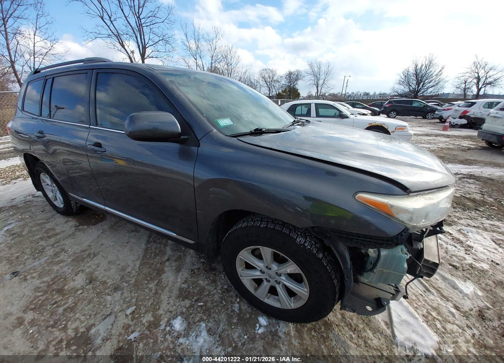2012 TOYOTA HIGHLANDER SE V6 VIN: 5TDBK3EHXCS097955
