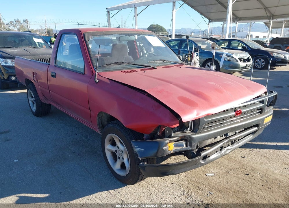 1993 TOYOTA PICKUP 1/2 TON SHORT WHLBASE STB VIN: 4TARN81A1PZ140462