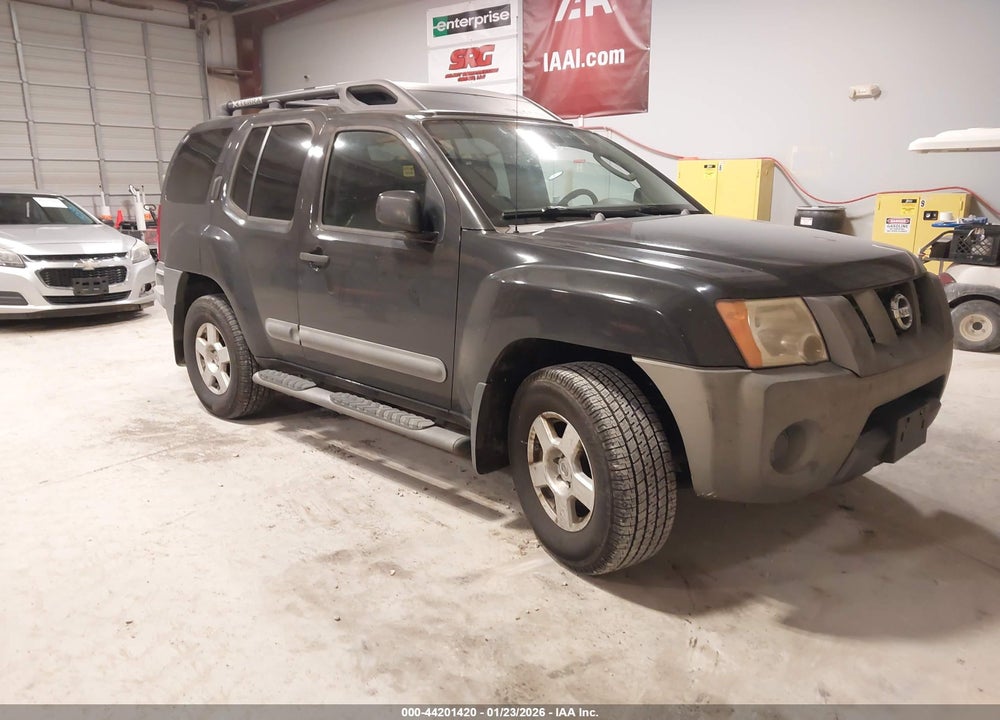 2006 NISSAN XTERRA S VIN: 5N1AN08W96C558172
