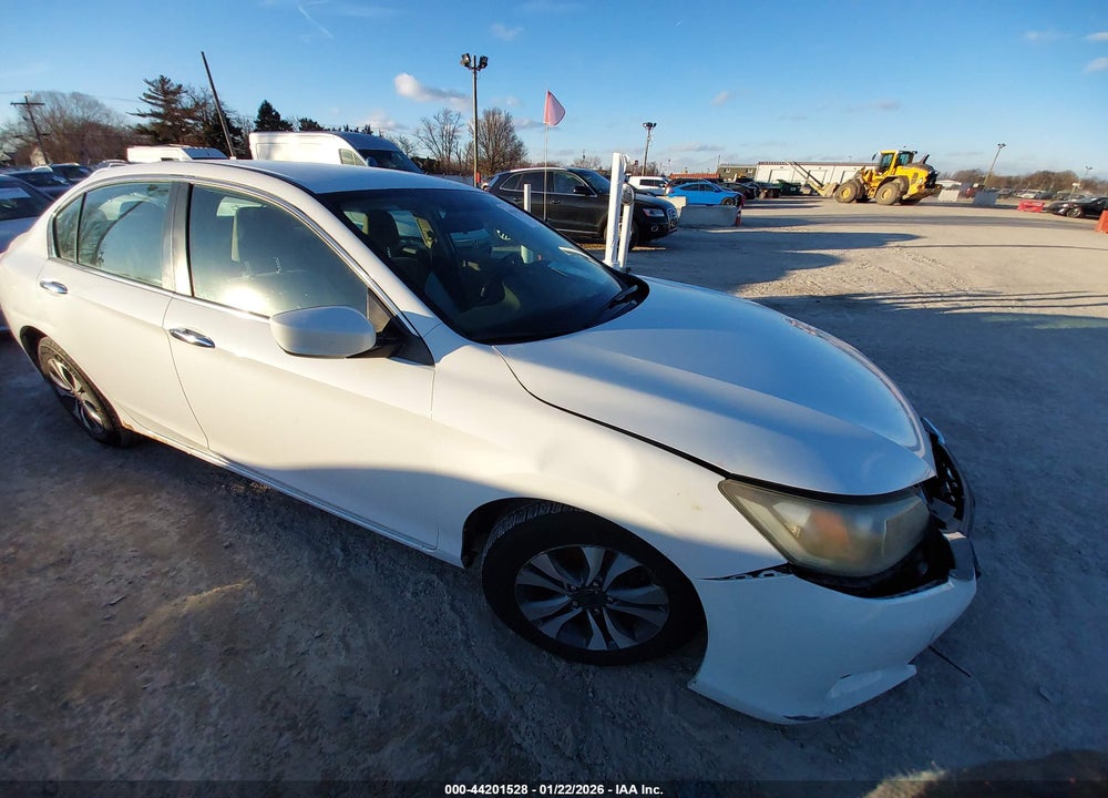 2013 HONDA ACCORD LX VIN: 1HGCR2F31DA123355