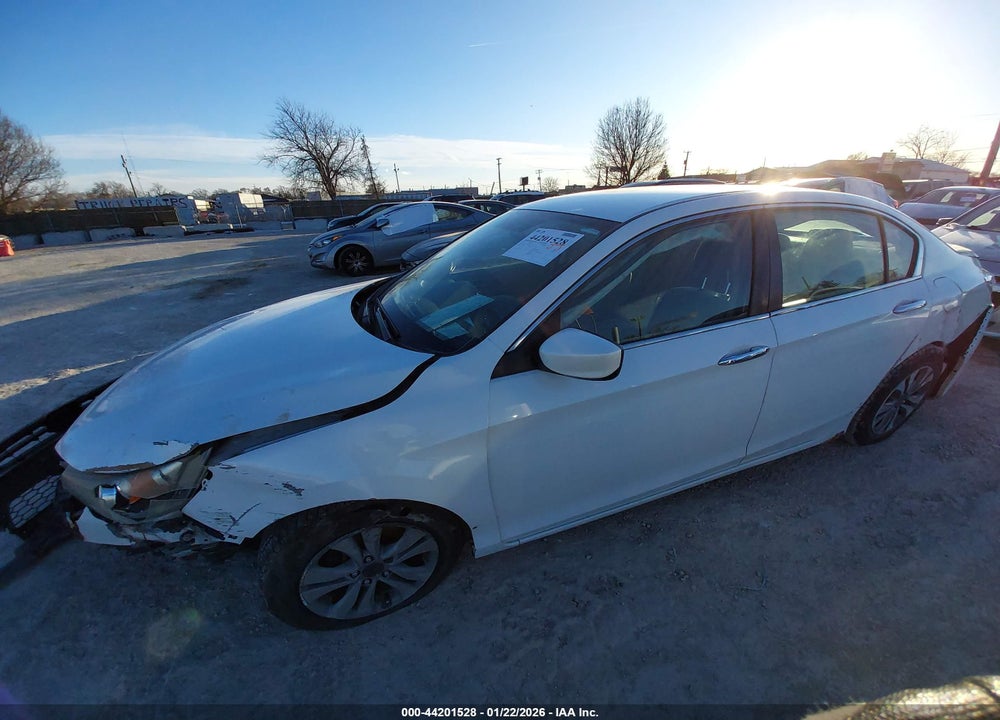 2013 HONDA ACCORD LX VIN: 1HGCR2F31DA123355