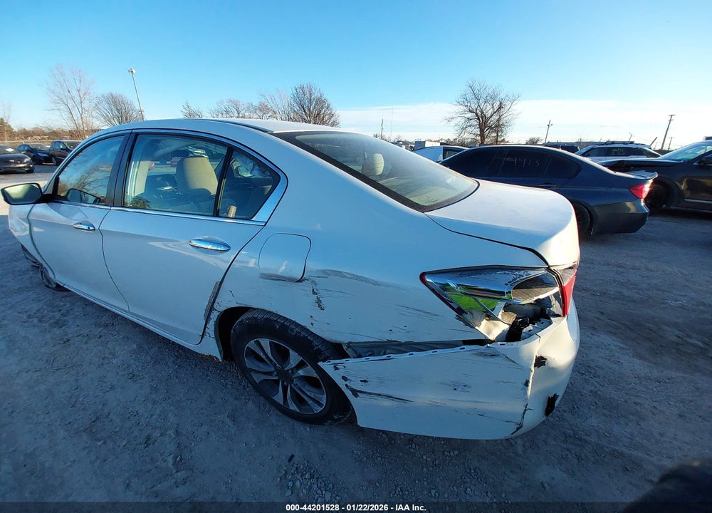 2013 HONDA ACCORD LX VIN: 1HGCR2F31DA123355