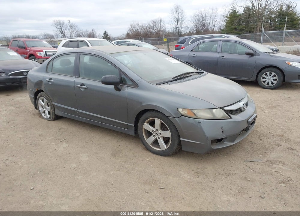 2009 HONDA CIVIC LX-S VIN: 2HGFA16639H320058