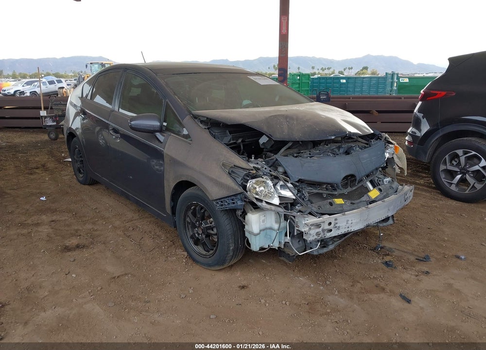 2013 TOYOTA PRIUS FOUR VIN: JTDKN3DU9D1654343
