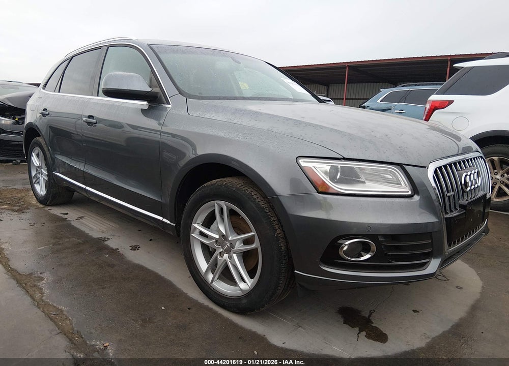 2013 AUDI Q5 2.0T PREMIUM VIN: WA1LFAFP5DA036010