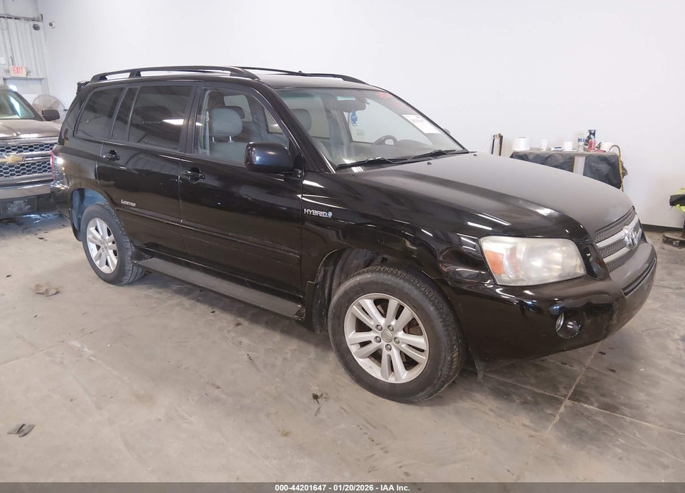 2006 TOYOTA HIGHLANDER HYBRID LIMITED V6 VIN: JTEEW21A860024770