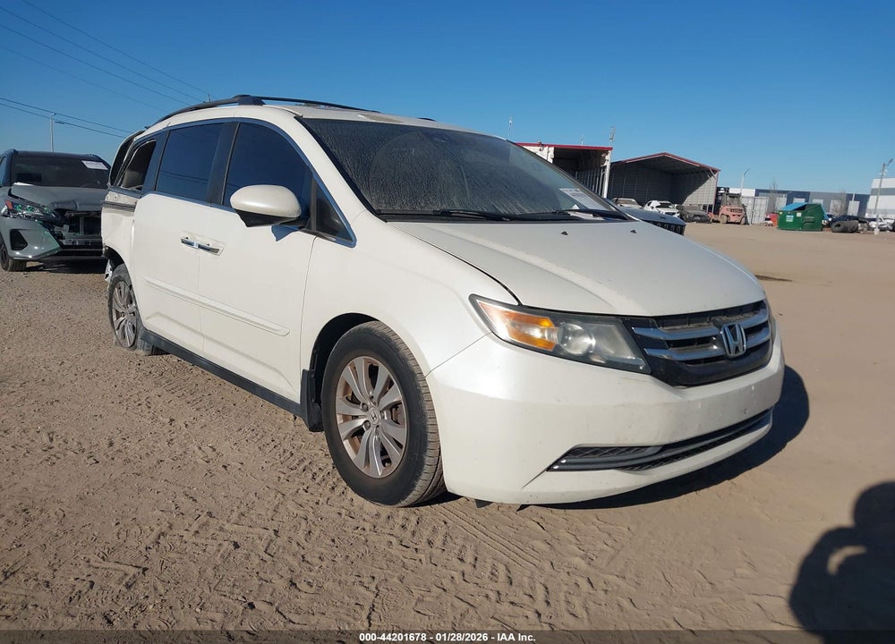 2017 HONDA ODYSSEY EX-L VIN: 5FNRL5H63HB004268