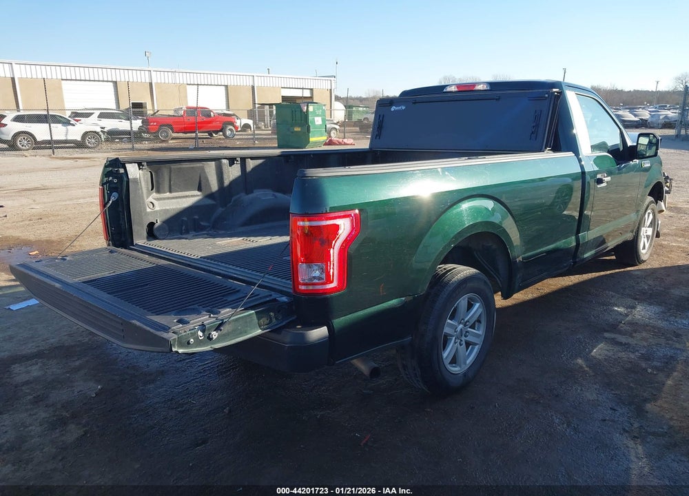 2016 FORD F-150 XL VIN: 1FTMF1C88GKD81912