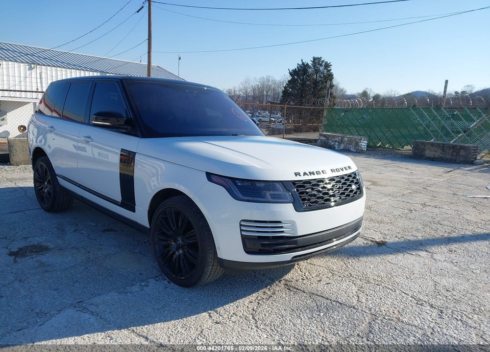 2018 LAND ROVER RANGE ROVER 3.0L V6 SUPERCHARGED HSE VIN: SALGS2SV8JA388256