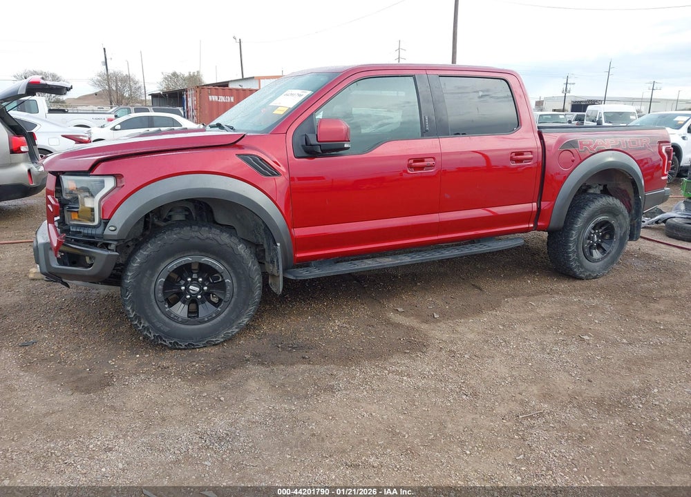 2018 FORD F-150 RAPTOR VIN: 1FTFW1RG1JFB28437