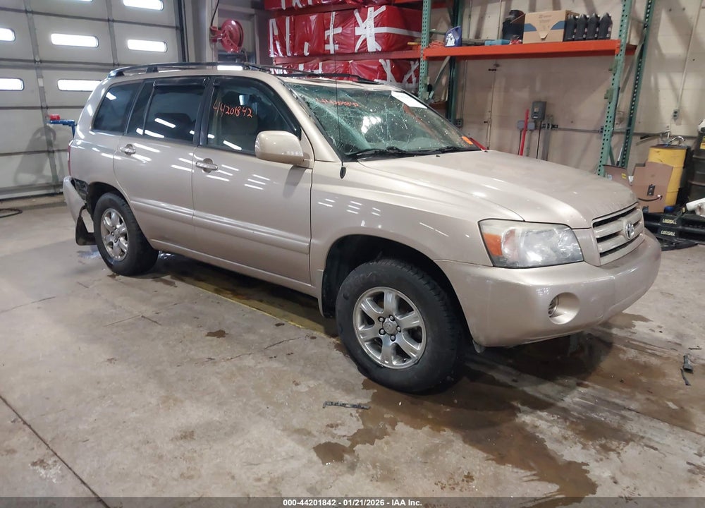 2005 TOYOTA HIGHLANDER V6 VIN: JTEEP21A450111285